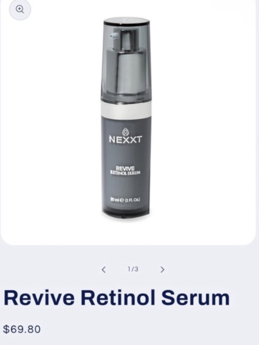 Nexxt Revive Retinol Serum, 30 ml - Picture 9 of 10
